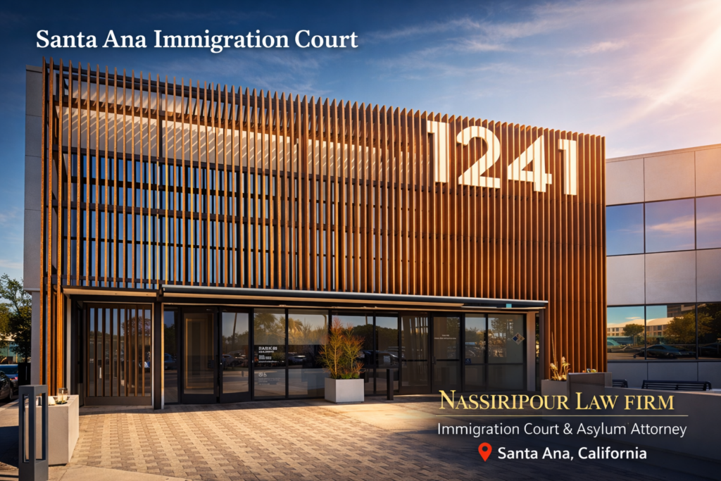 Professional consultation setting at Nassiripour Law Firm